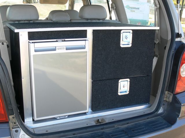 Upright Fridge in Double Stacker