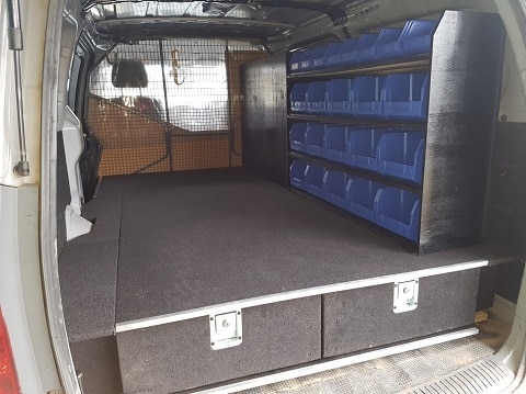 Prioritise these three aspects for an effective van storage solution