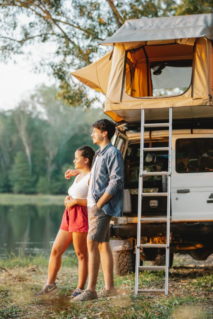 camper trailer sliding drawers