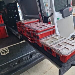 side for tool storage